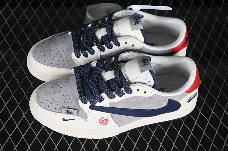 All categories Air Jordan Jordan series basketball shoes Air Jordan 1 Low high-end customized low-top sneakers Travis Scott x Fragment Design x Air Jordan 1 Low OG SP AJ1 Joe 1 Stusi jointly branded Year of the Snake limited edition red tail low-top cultural casual sneakers SJ2068-143